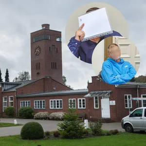 Die JVA Glasmoor und zwei Männer