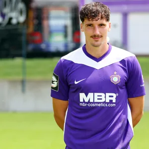 Ricky Bornschein beim Team-Foto Termin