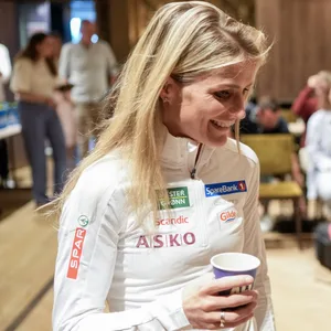 Therese Johaug lacht