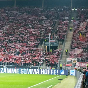 Stuttgart-Fans in Hoffenheim