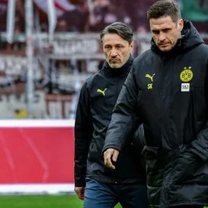 Niko Kovac und Sebastian Kehl auf dem Spielfeld