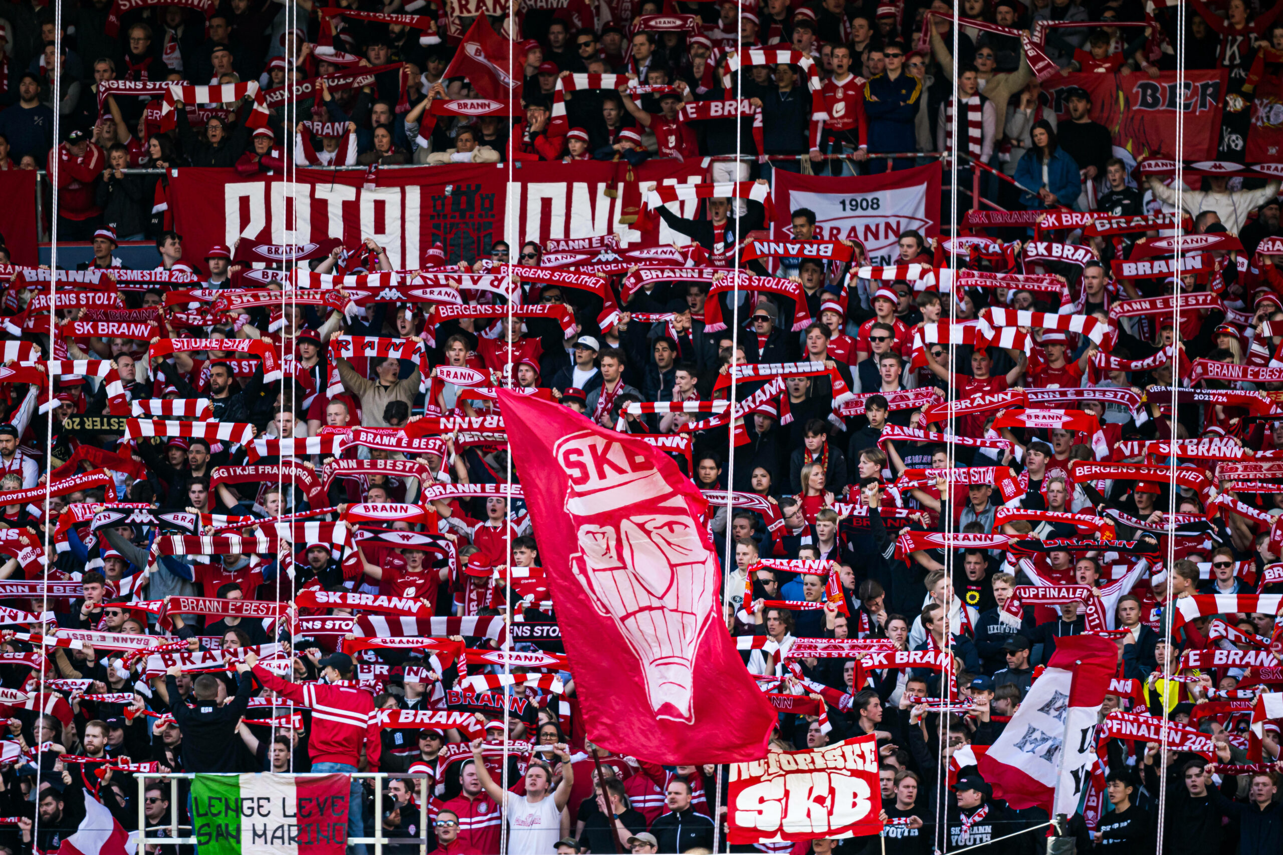 Fans des Brann Bergen