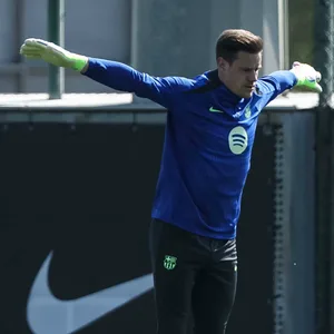 Marc-Andre ter Stegen beim Training