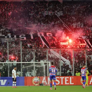 Die Fantribüne der Mannschaft Colo Colo