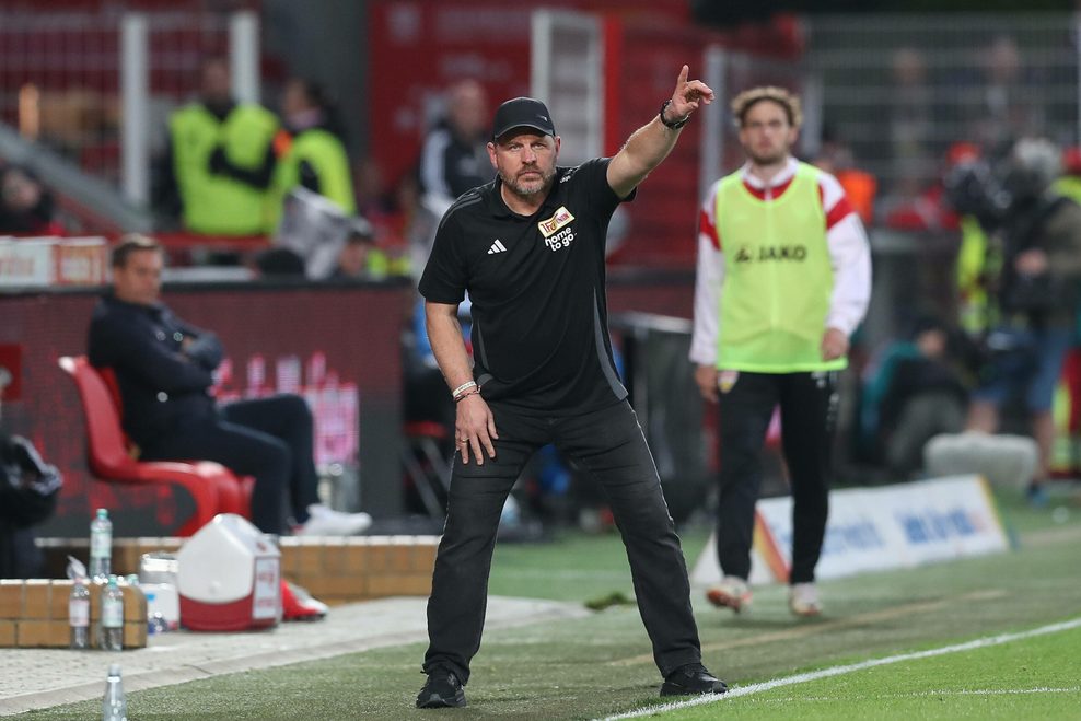 Steffen Baumgart beim historischen Spiel gegen den VfB Stuttgart