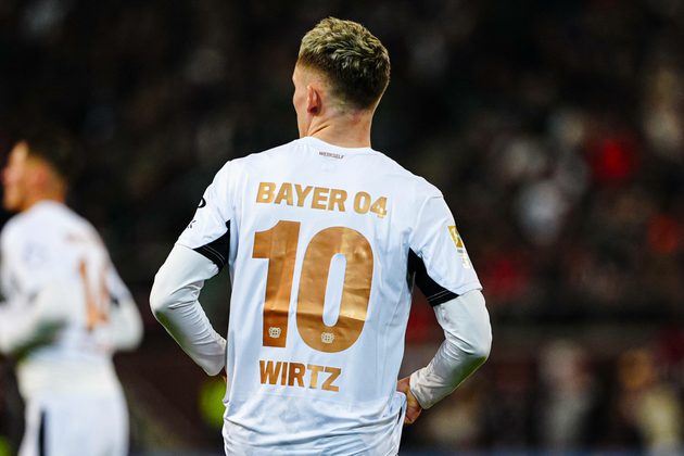 Florian Wirtz während des Spiels gegen St.Pauli