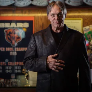 Steve McMichael 2019 in seinem Restaurant in Chicago