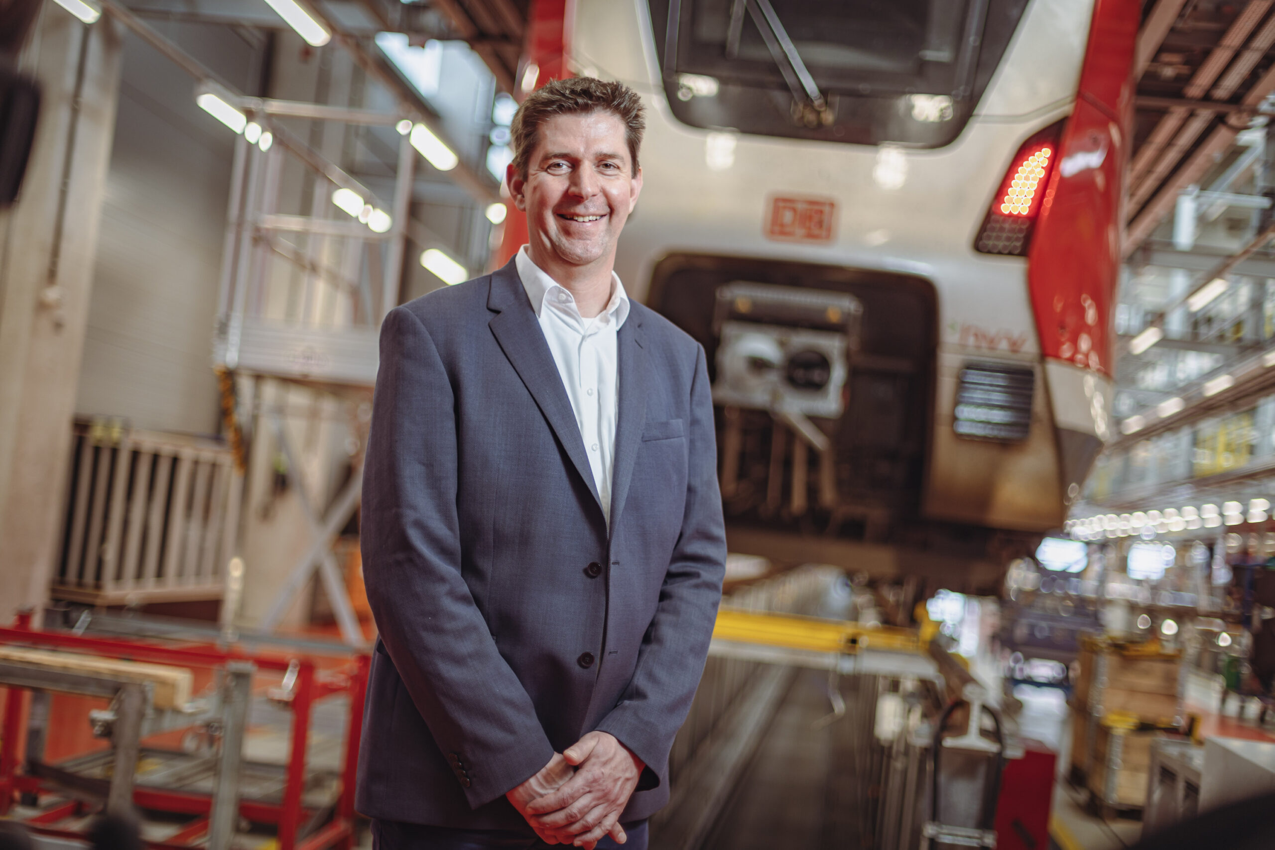 Jan Schröder ist seit August 2024 Chef der Hamburger S-Bahn.