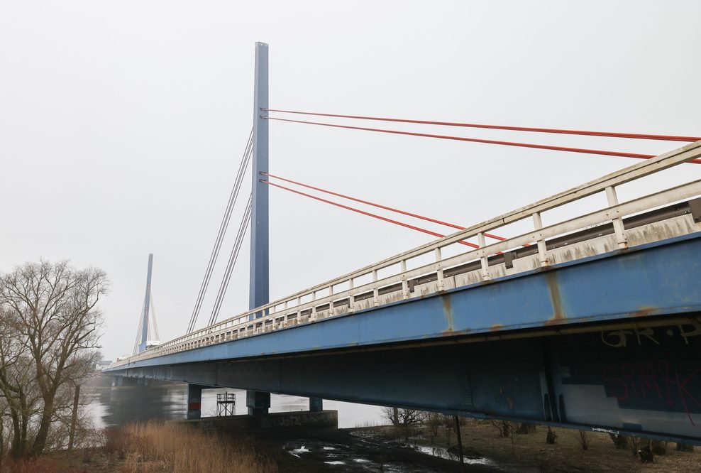 Norderelbbrücke in hamburg