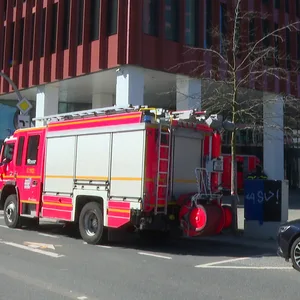 In diesem Gebäude in der HafenCity kam es am Donnerstag zu einem tragischen Unfall.