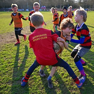 140 Kinder und Jugendliche spielen beim Hamburger Rugby-Club. Für einige Teams soll es bald nach Mailand gehen.