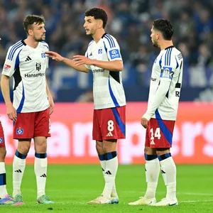 Viel Diskussionbedarf unter den HSV-Profis