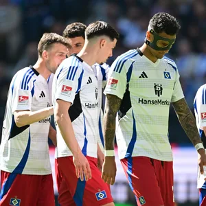 HSV-Spieler sind enttäuscht