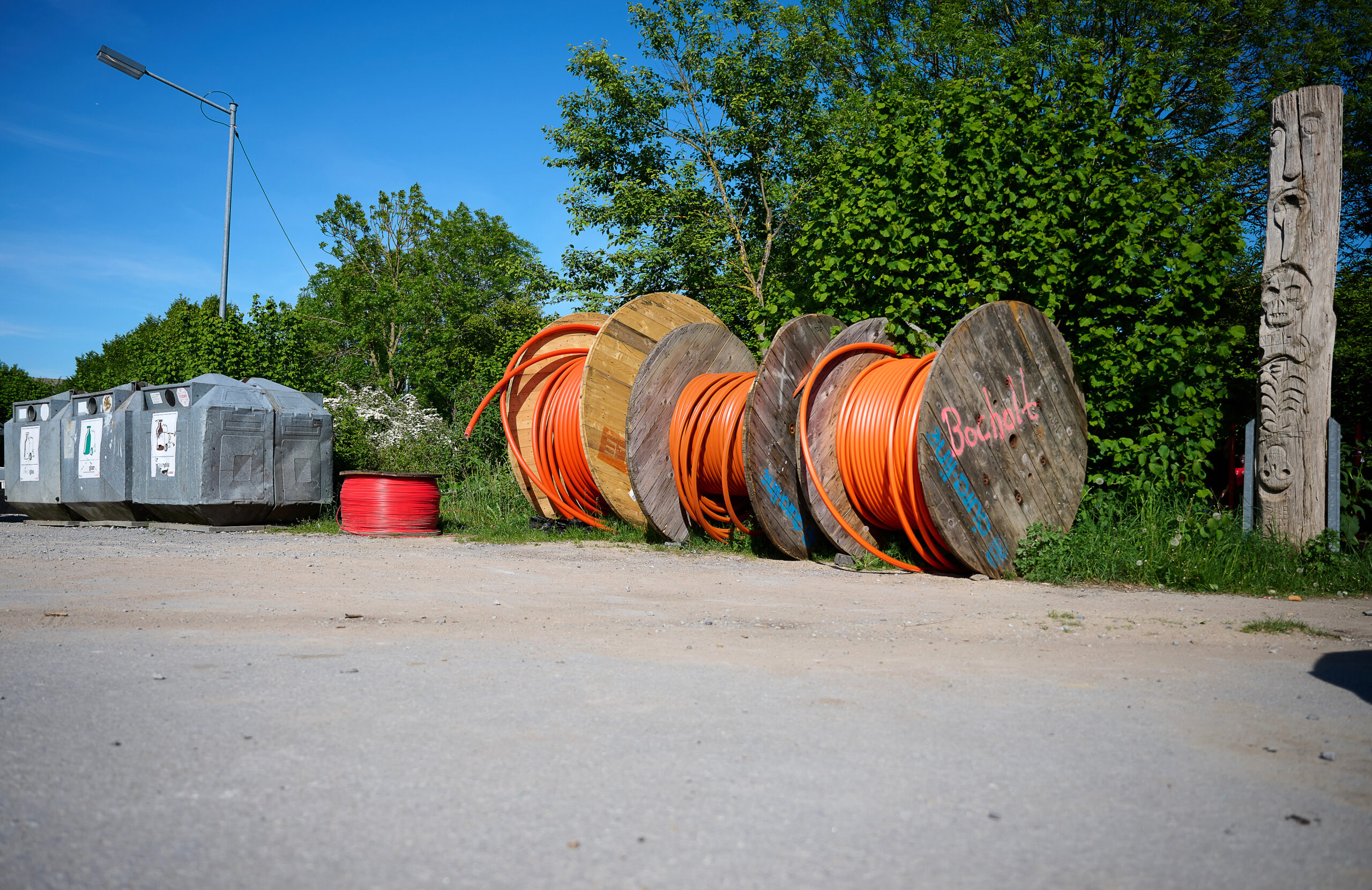 Eingang zum Spielplatz