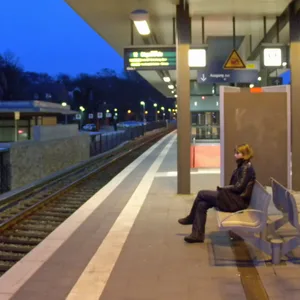 Bahnsteig des Bahnhofs in Reinbek bei Hamburg. (Symbolfoto)