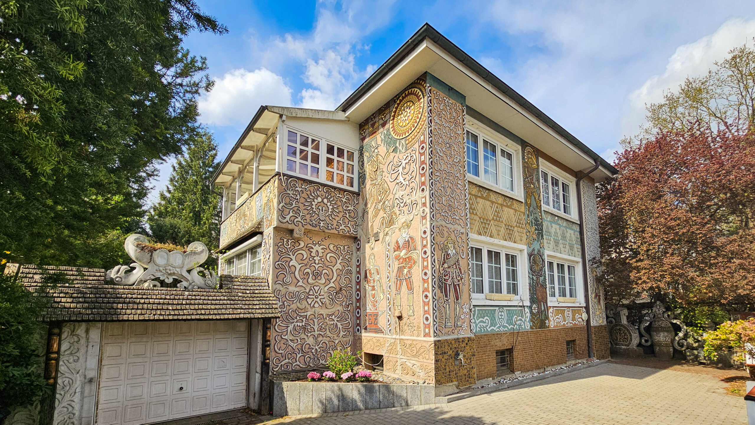 Die „Villa Kunterbunt“ in Lokstedt