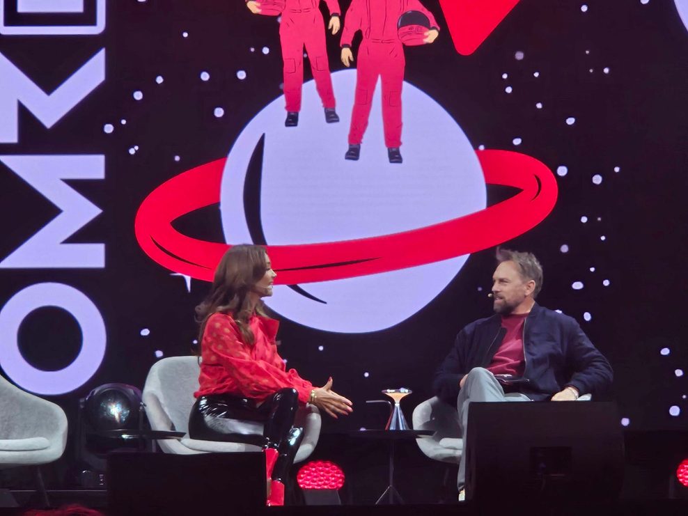 Verona Pooth im Gespräch mit Steven Gätjen.