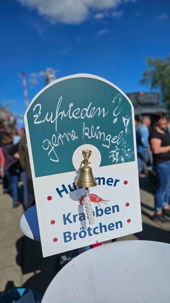 Werbetafel für Brötchen