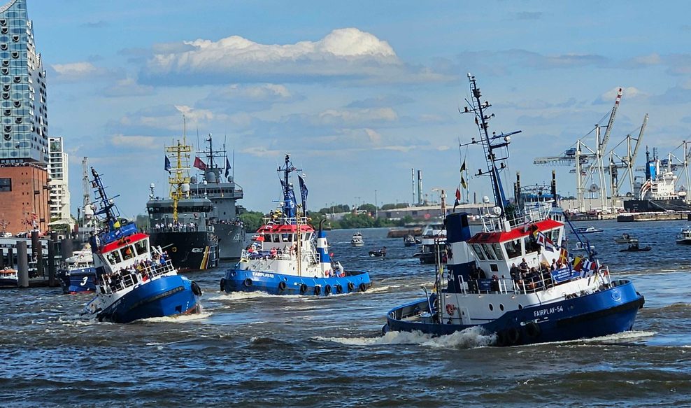 Schlepper beim Schlepperballett