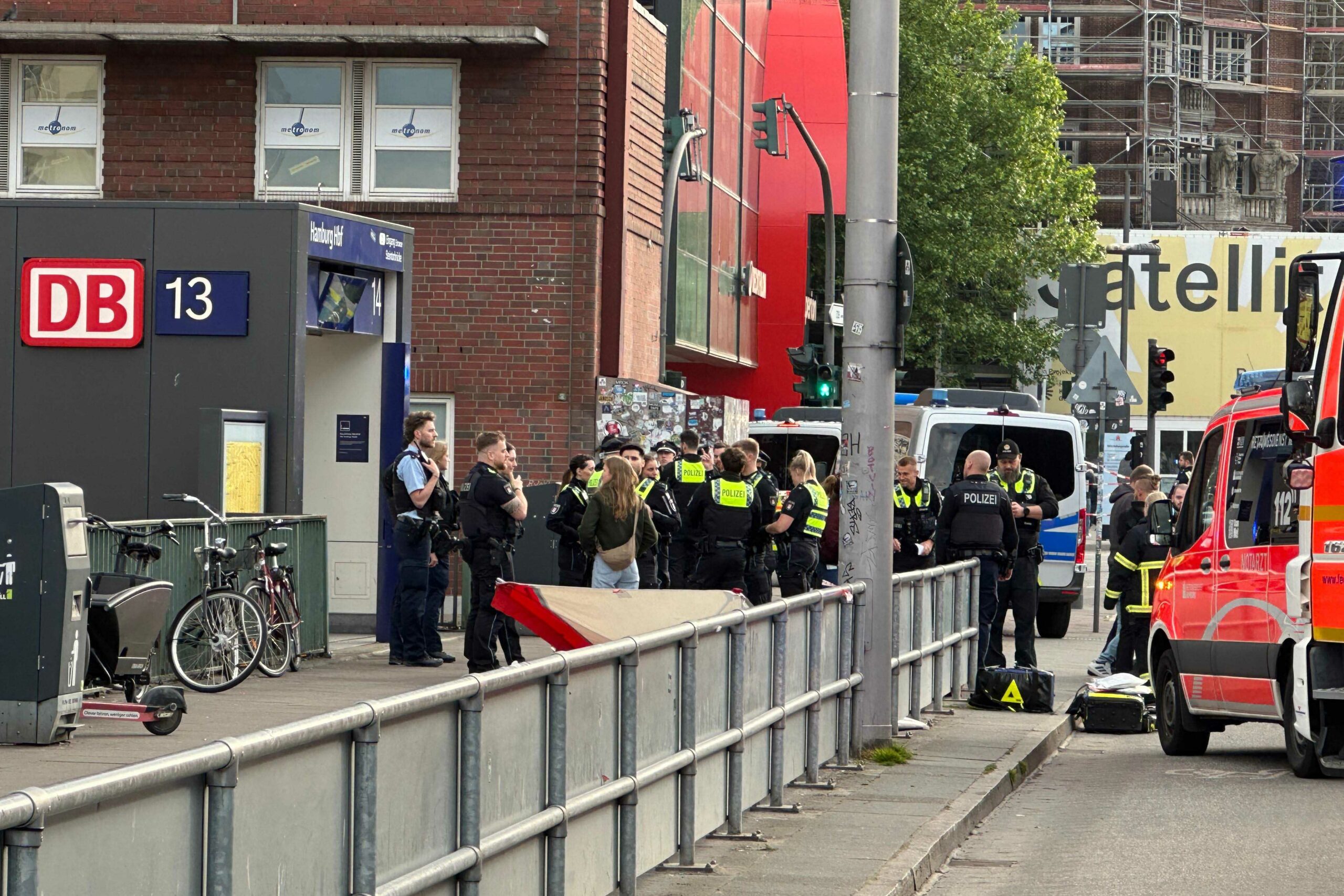 Messer-Attacke in Hamburg