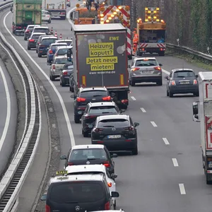 Stau auf der A23 (Archivbild)