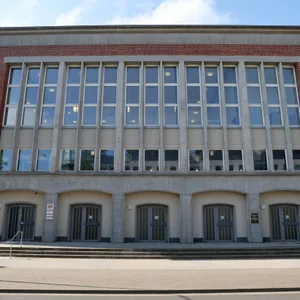 Eine Aufnahme des Landgerichts Rostock.