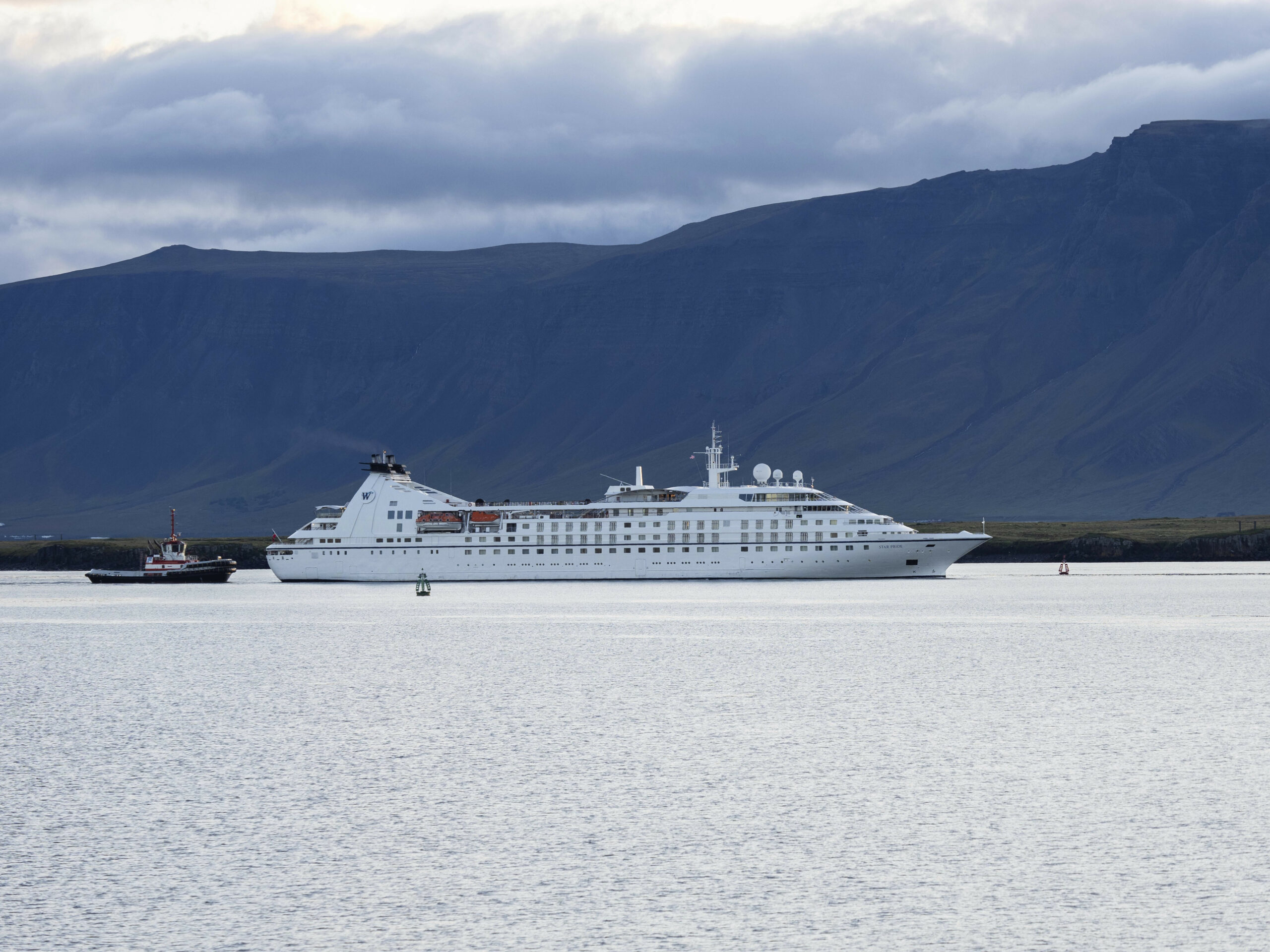 Das Kreuzfahrtschiff „Star Pride“