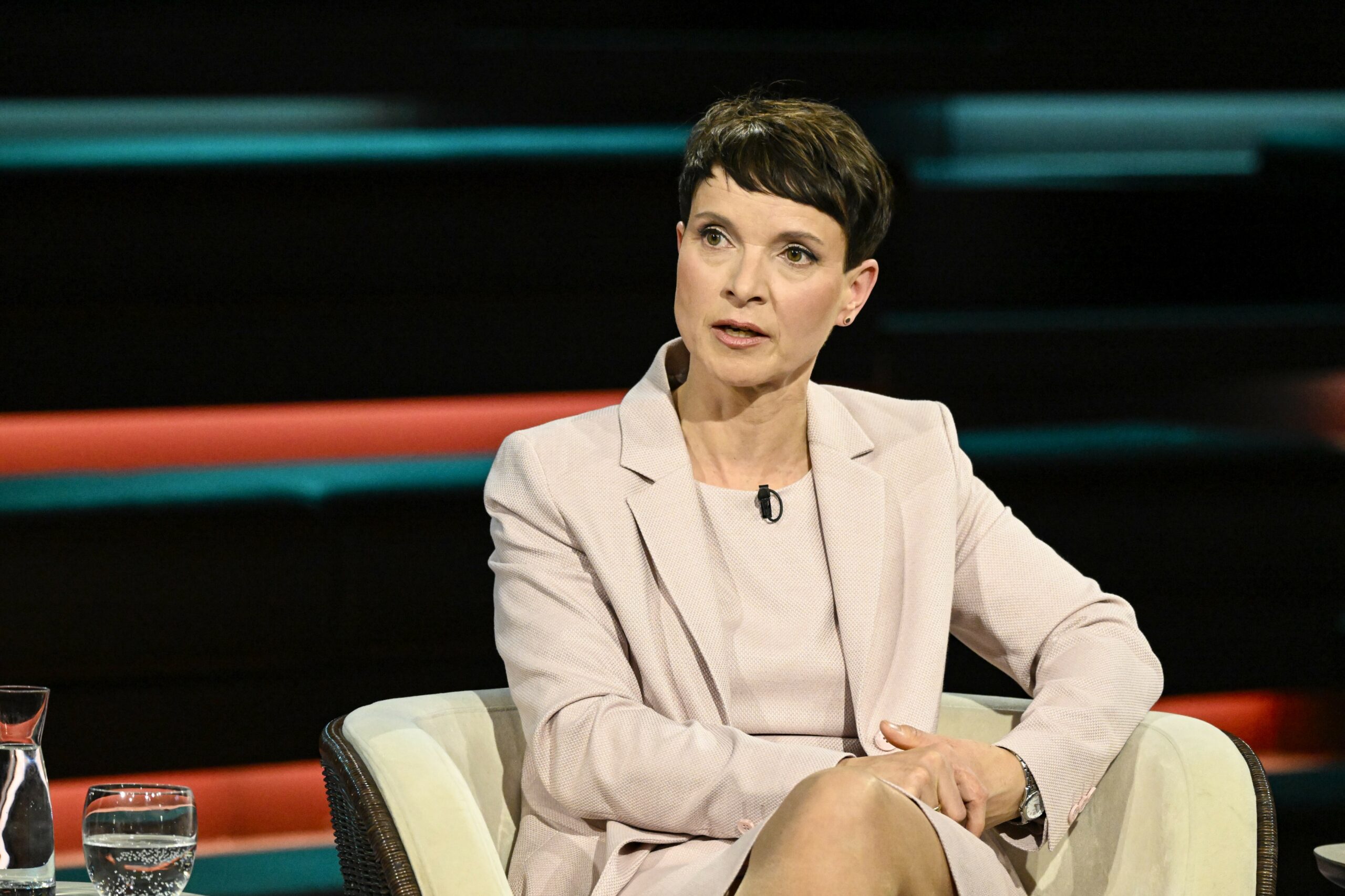 Frauke Petry in TV-Studio
