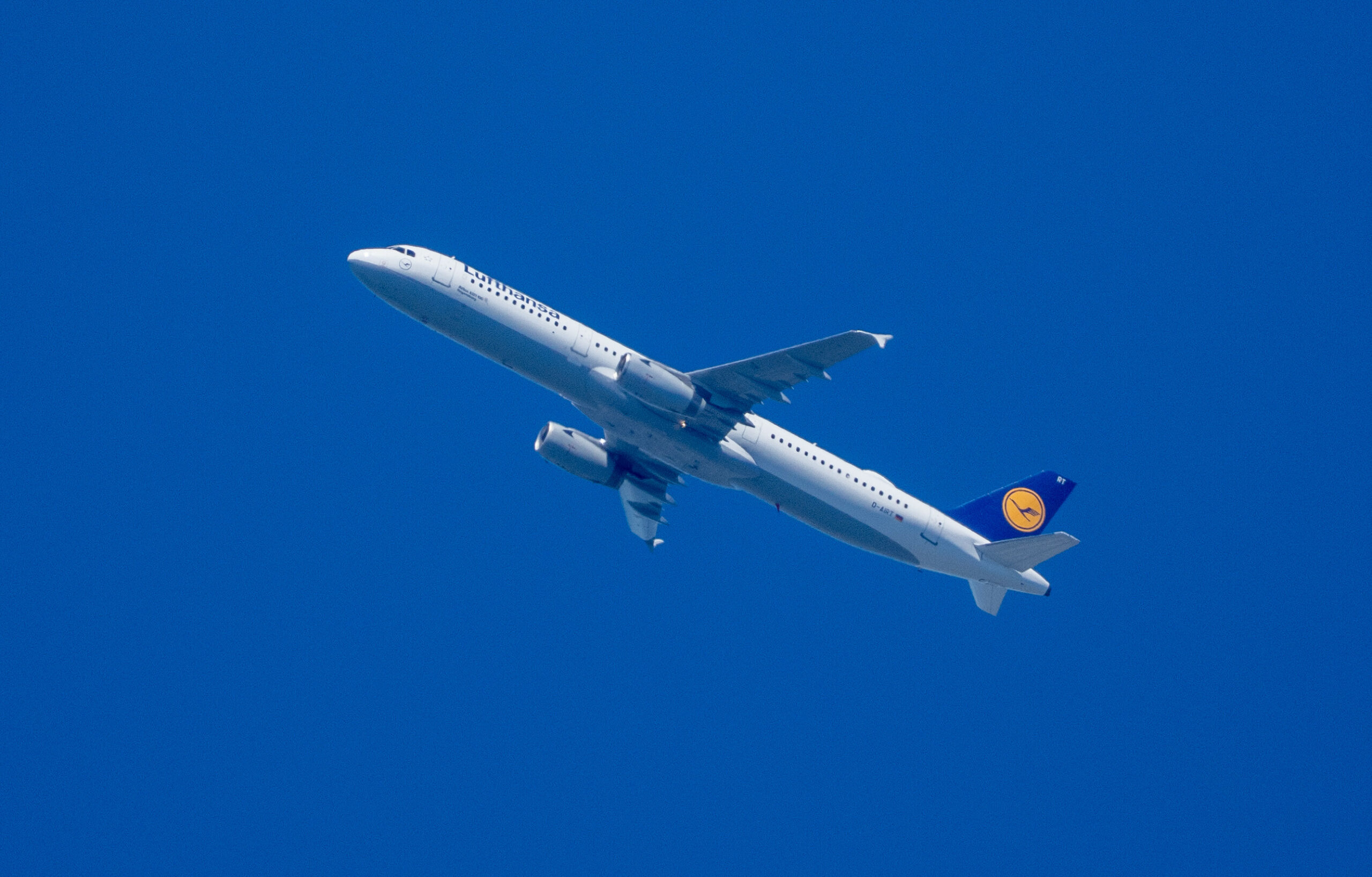 Ein Lufthansa Airbus.