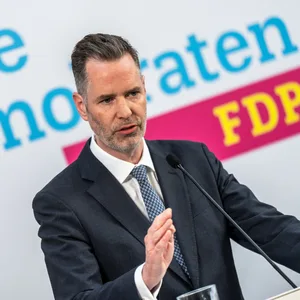 Christian Dürr am Rednerpult