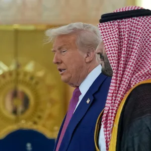 Trump mit dem saudischen Kronprinzen Mohammed bin Salman in Riad.