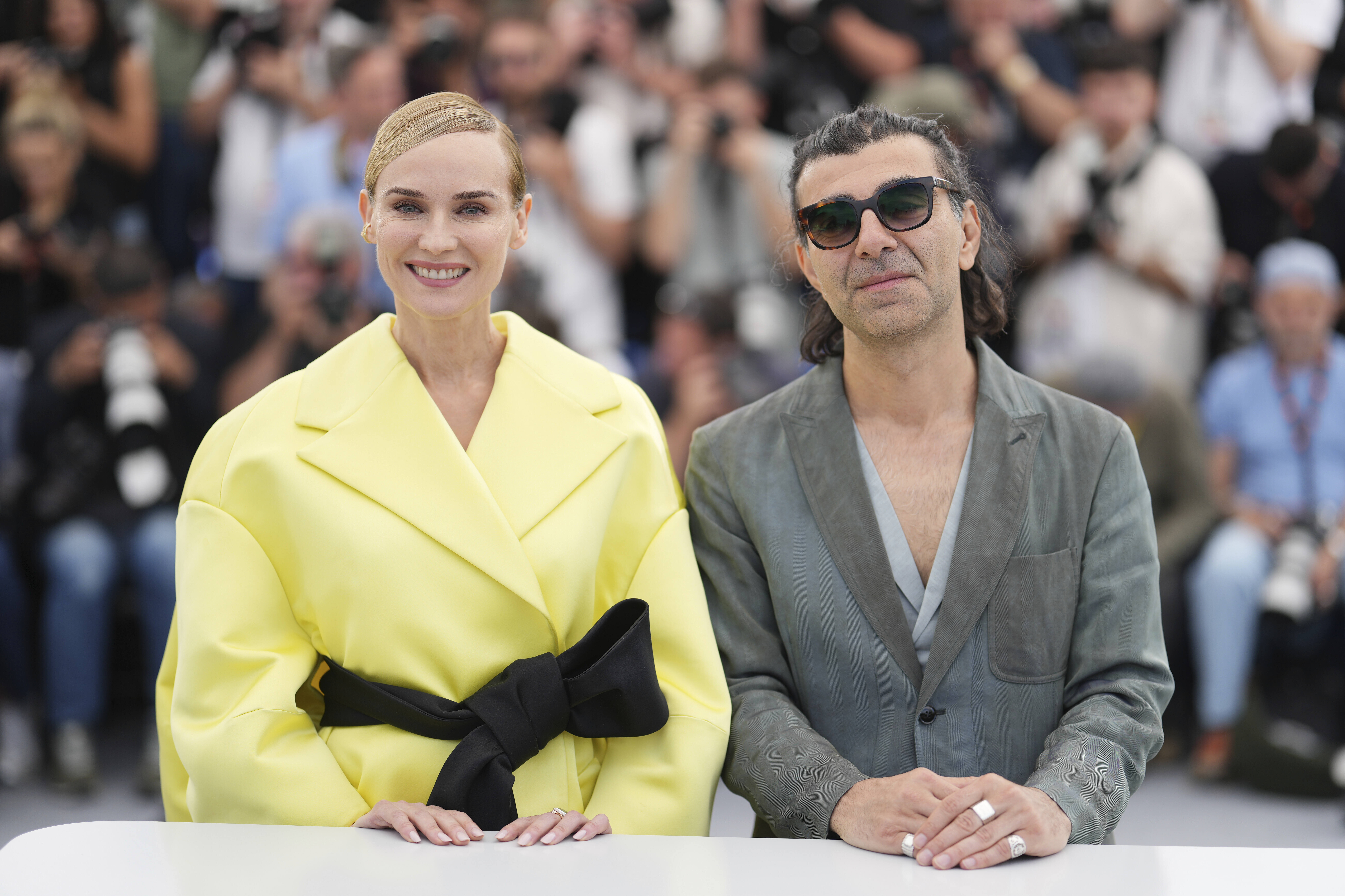 Diane Kruger und Fatih Akin beim Filmfestival in Cannes