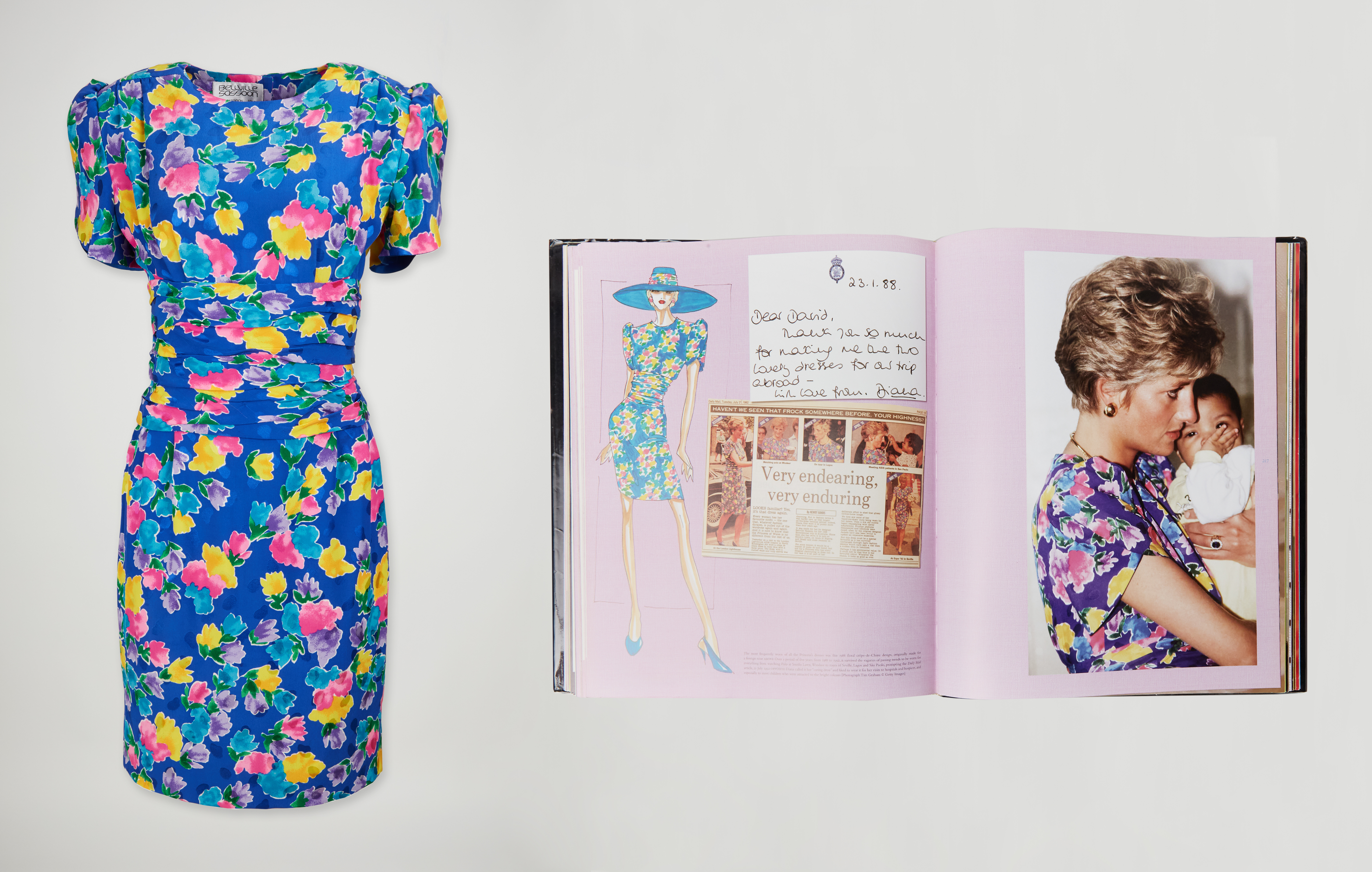 Versteigerung von Prinzessin Diana-Andenken