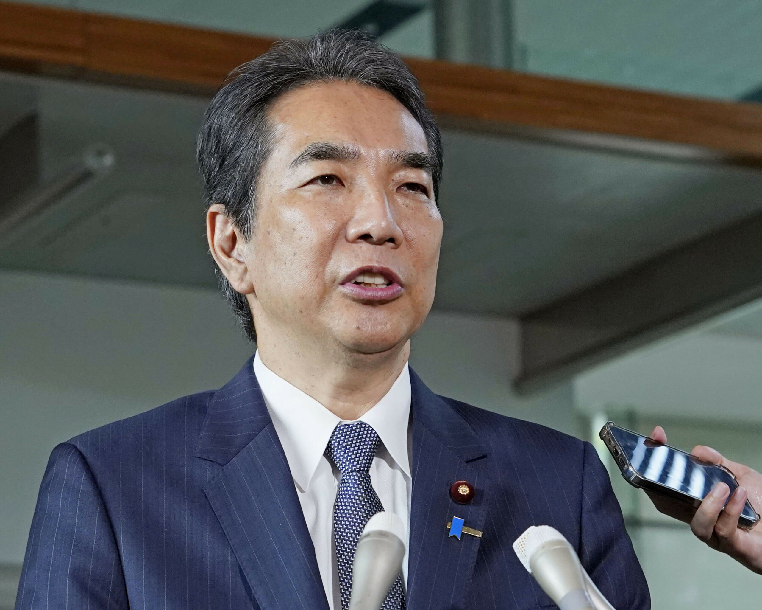 Japans Landwirtschaftsminister Taku Eto