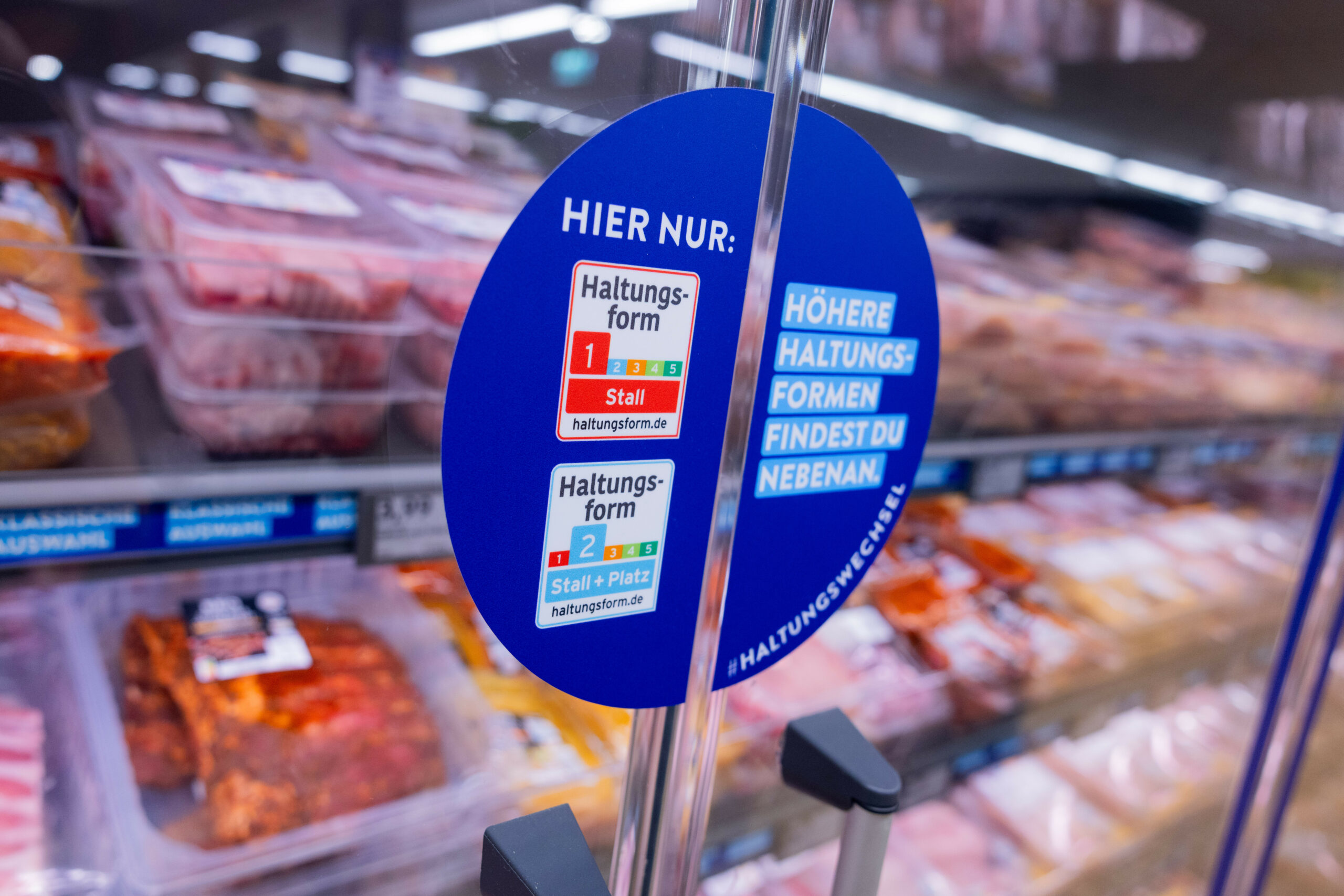Neues Kühlkonzept zur Haltungskennzeichnung von Aldi Süd