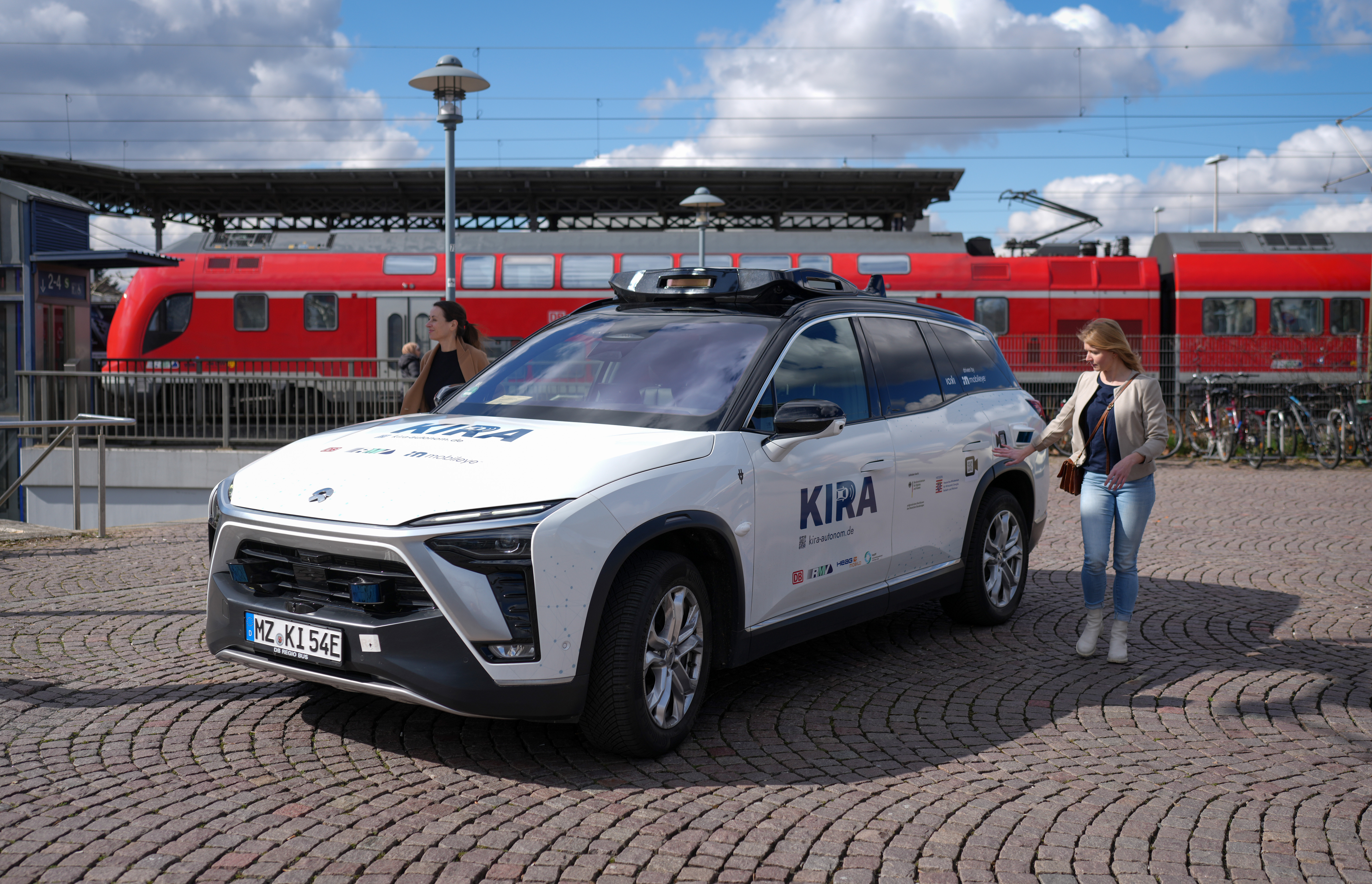 Autonomes Fahrzeug für Testbetrieb