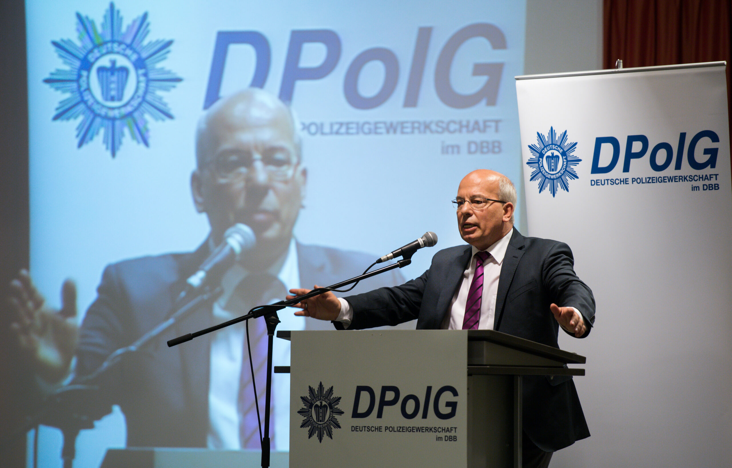 Rainer Wendt, Bundesvorsitzender der Deutschen Polizeigewerkschaft (DPolG)