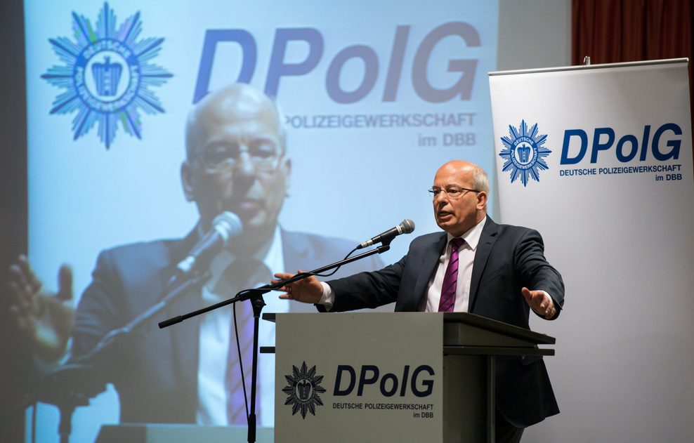 Rainer Wendt, Bundesvorsitzender der Deutschen Polizeigewerkschaft (DPolG)