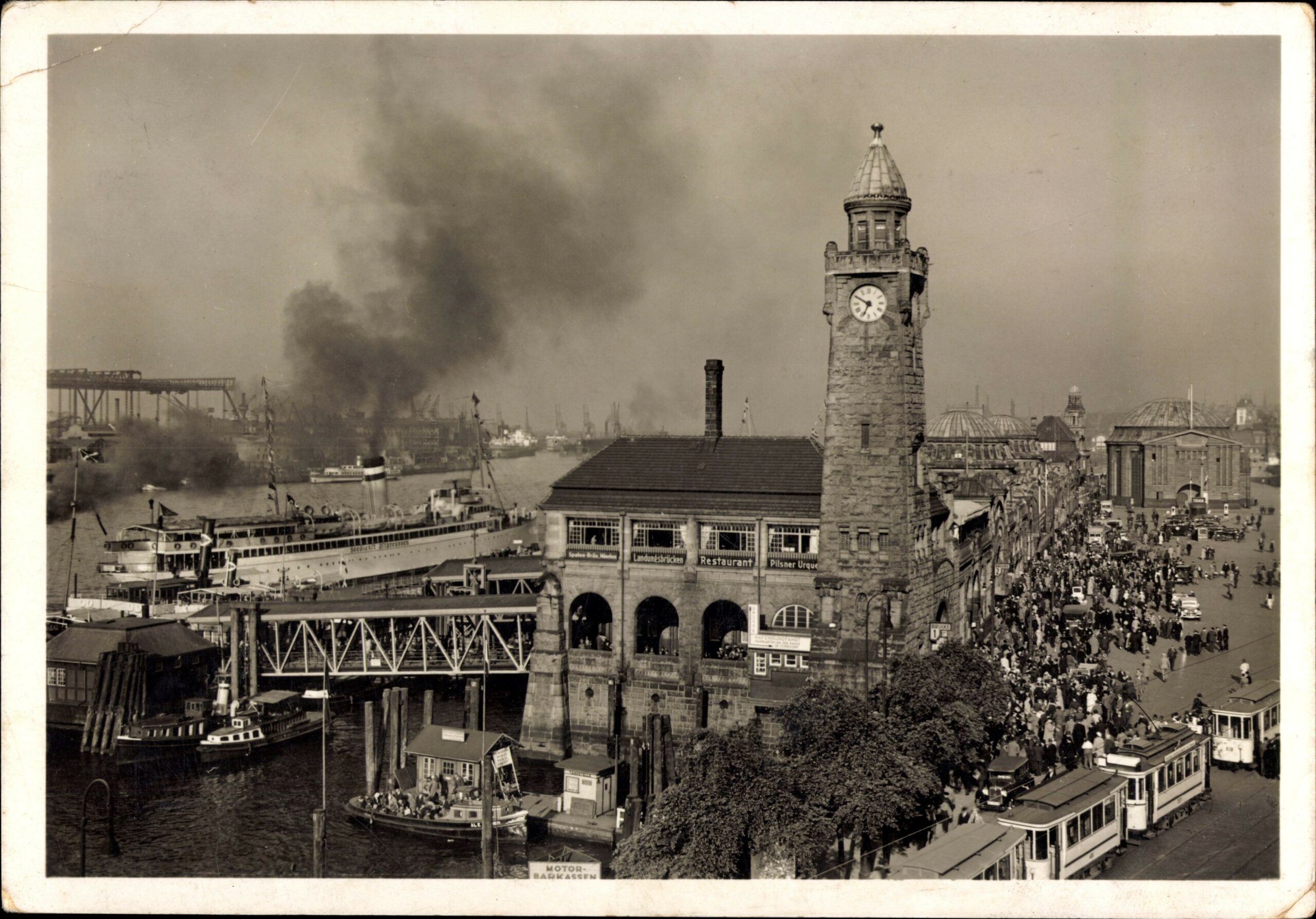 Landungsbrücken historisch