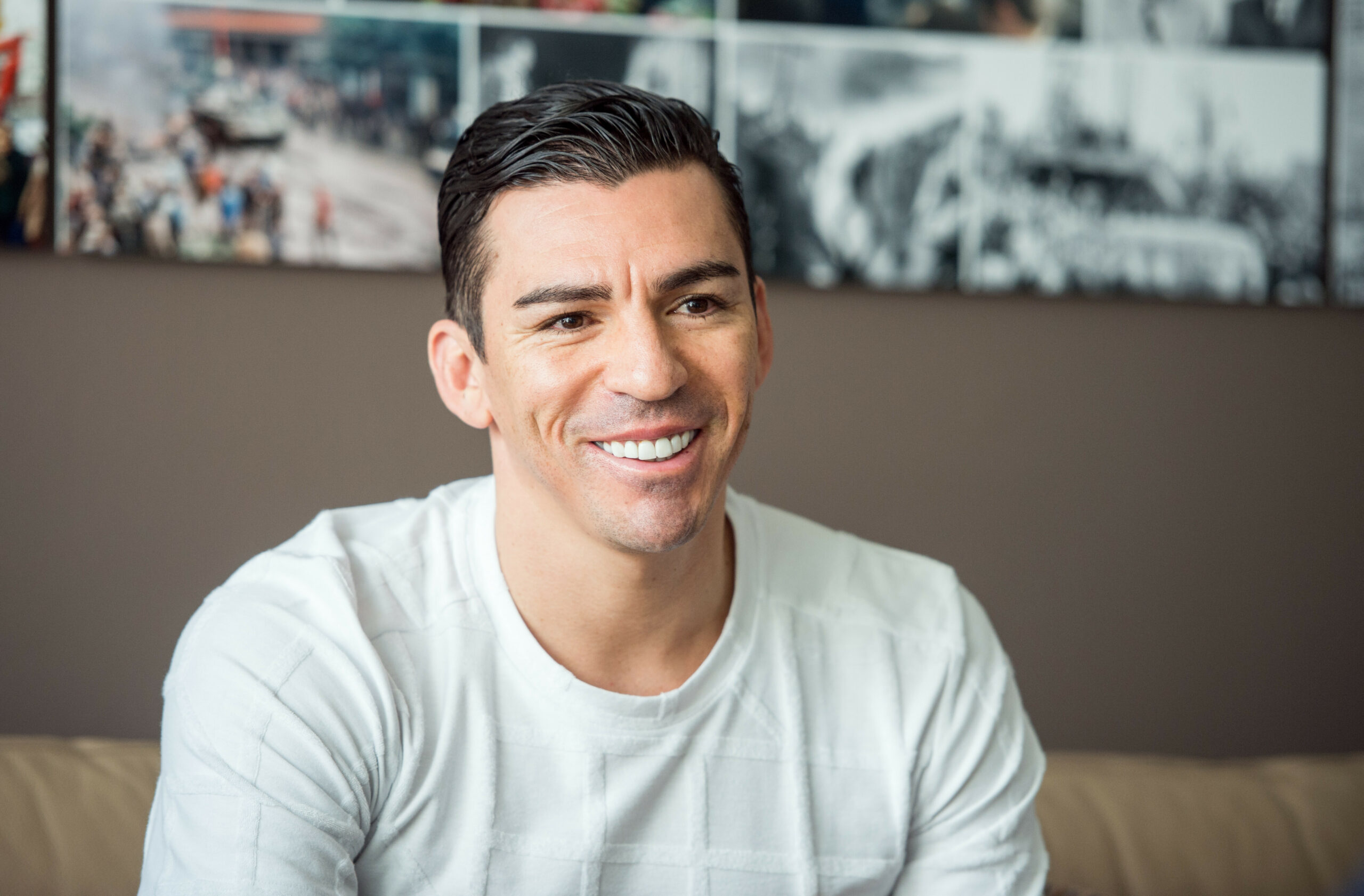Lucio bei einem Interview im Jahr 2017