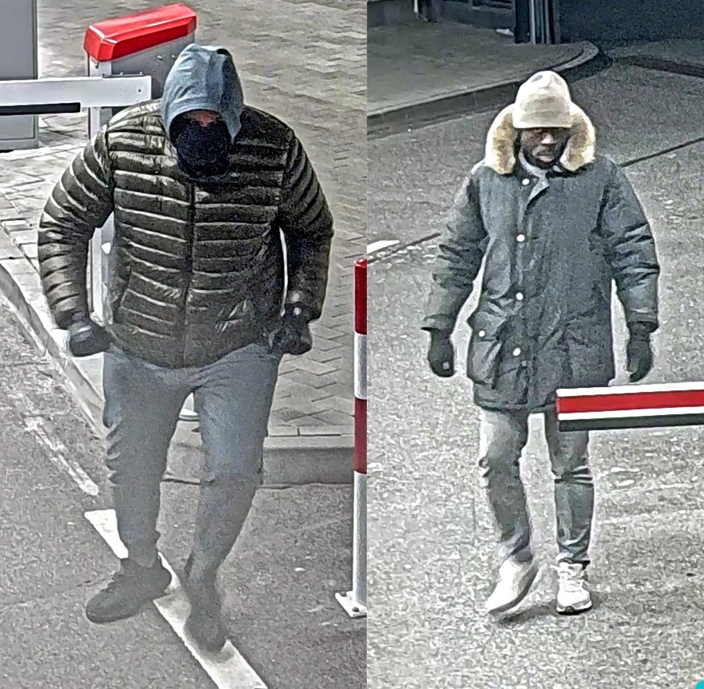 Die mutmaßlichen Täter des Raubes vom 11. Februar