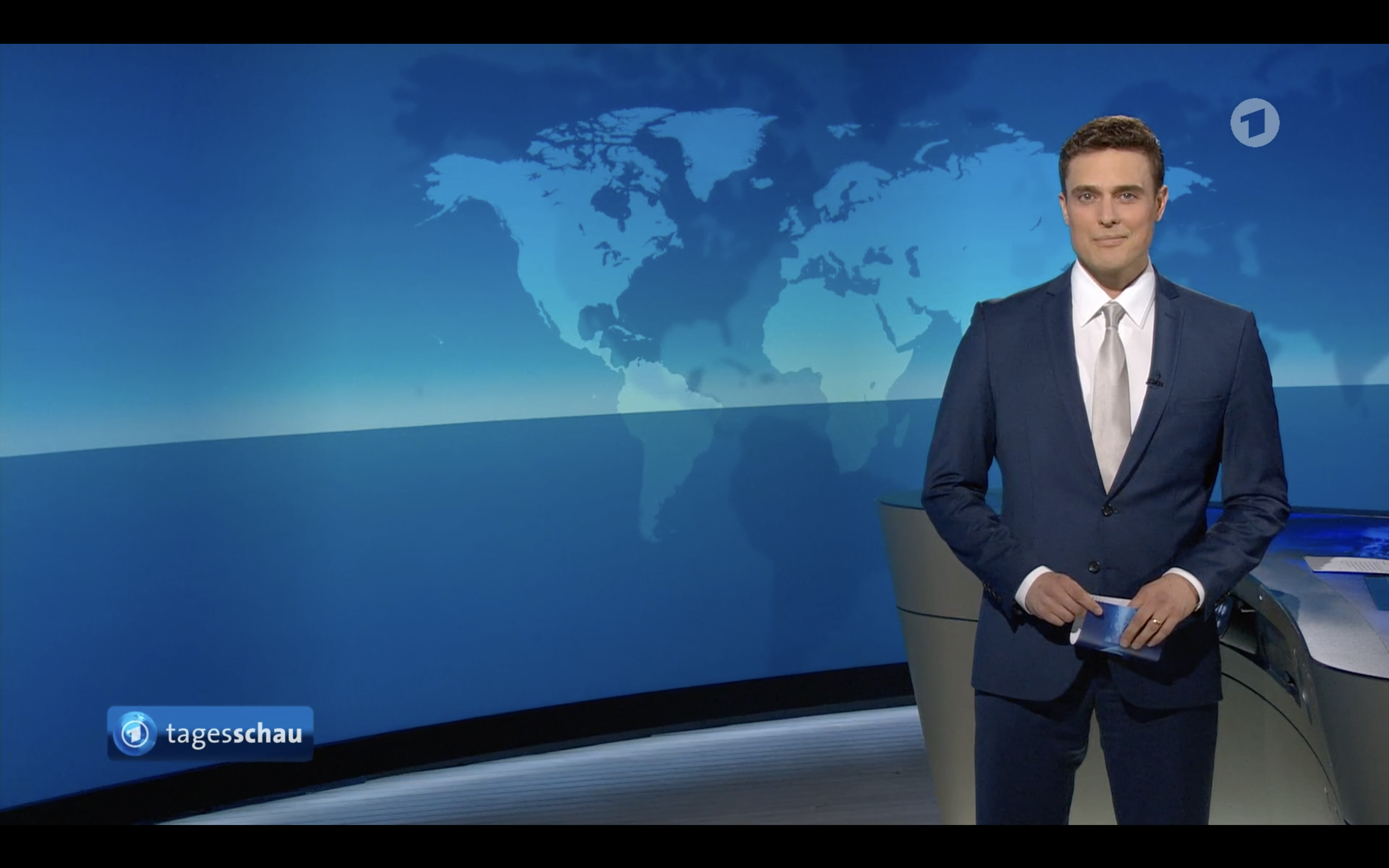Constantin Schreiber steht zum letzten mal für die „Tagesschau“ vor der Kamera.