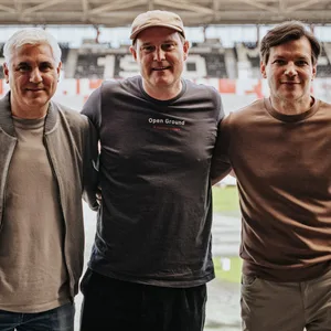Das Führungstrio des FC St. Pauli