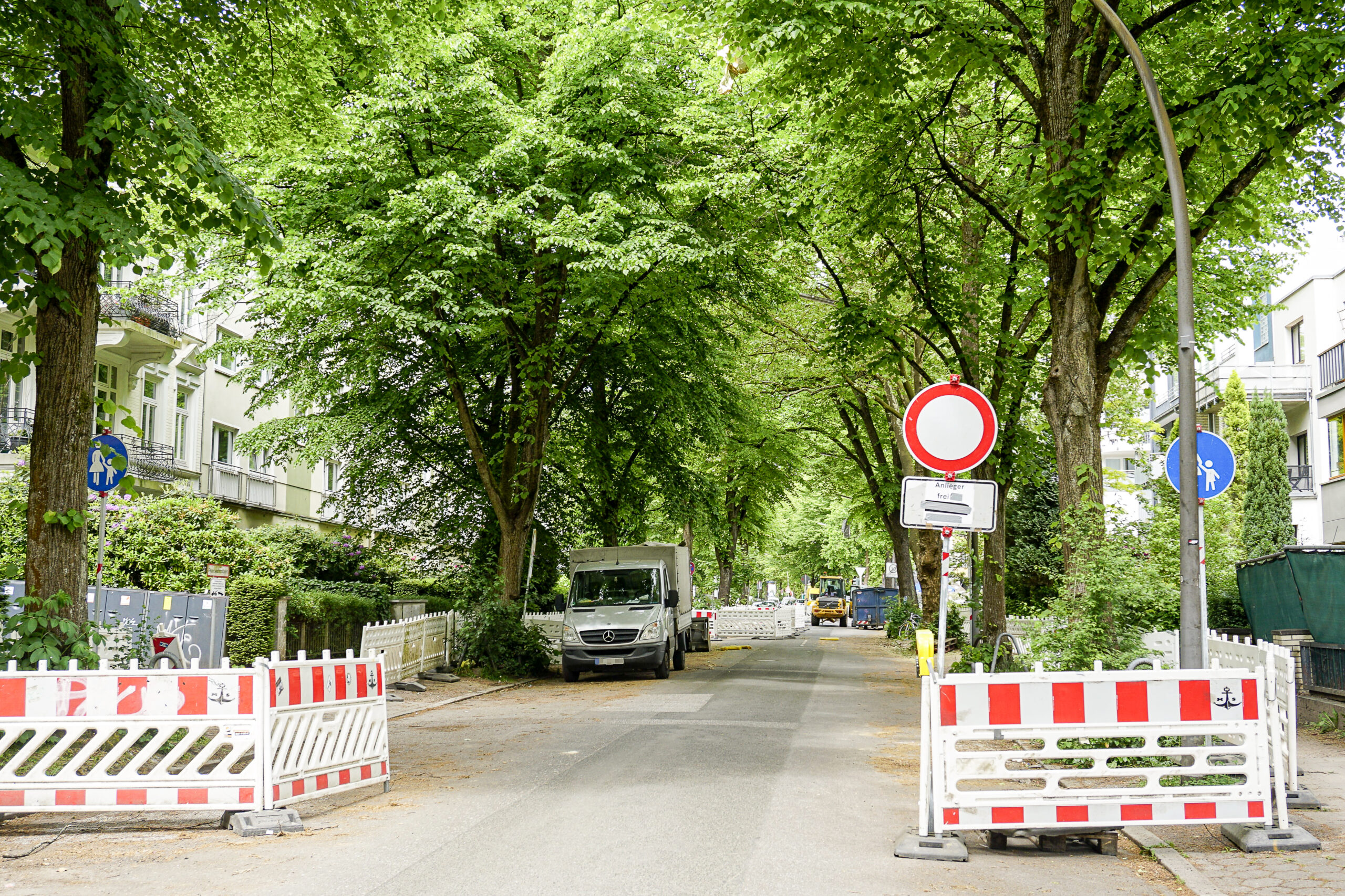 In der Wrangelstraße sollten im Zuge von Umbaumaßnahmen Parkplätze wegfallen.
