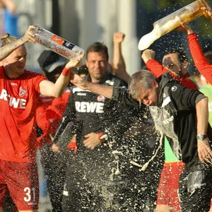 Freidhelm Funkel wird in Köln gefeiert