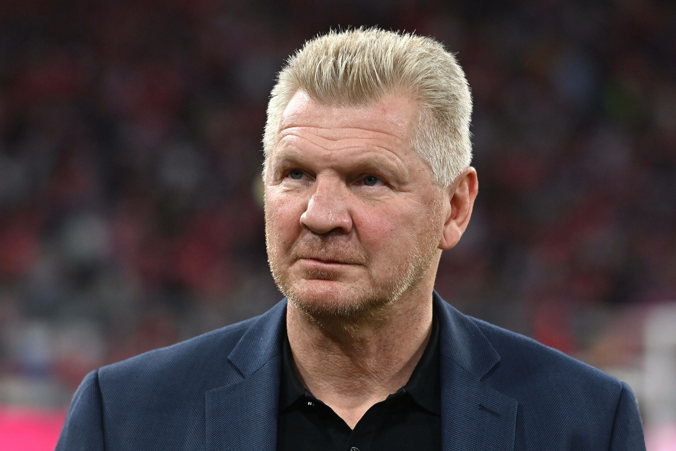 Stefan Effenberg im Stadion