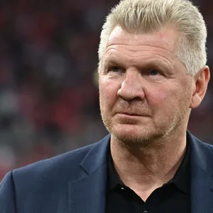 Stefan Effenberg im Stadion