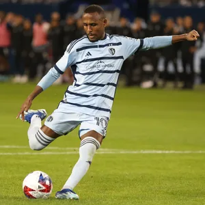Gadi Kinda im Kansas City-Trikot