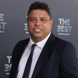 Ronaldo Nazario auf dem roten Teppich bei „The Best“