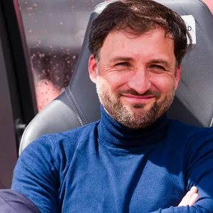 José Barcala auf der Trainerbank